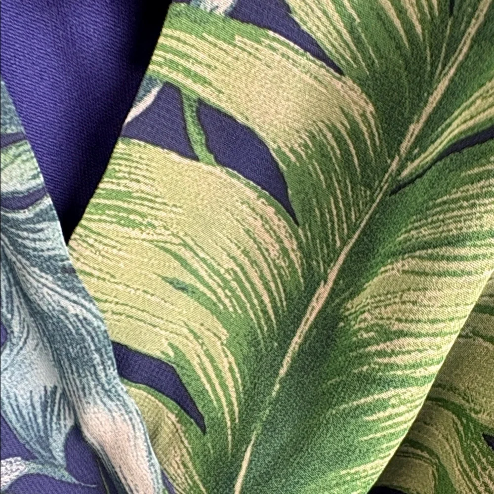 Rabbit Rabbit Rabbit Blue and Green Patterned Dress - Picture 3 of 15